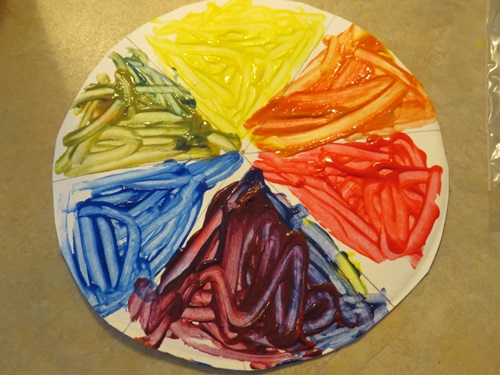 A lesson in color mixing by Teach Preschool 