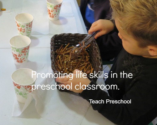 Promoting life skills in the preschool classroom