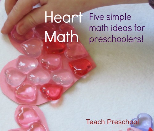 Heart Math for Preschoolers by Teach Preschool 