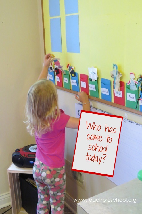 Who Is Here Today Chart Preschool