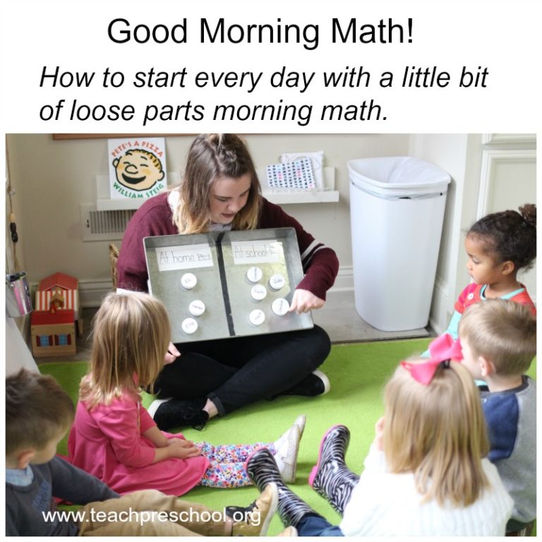 Good Morning Math – Teach Preschool